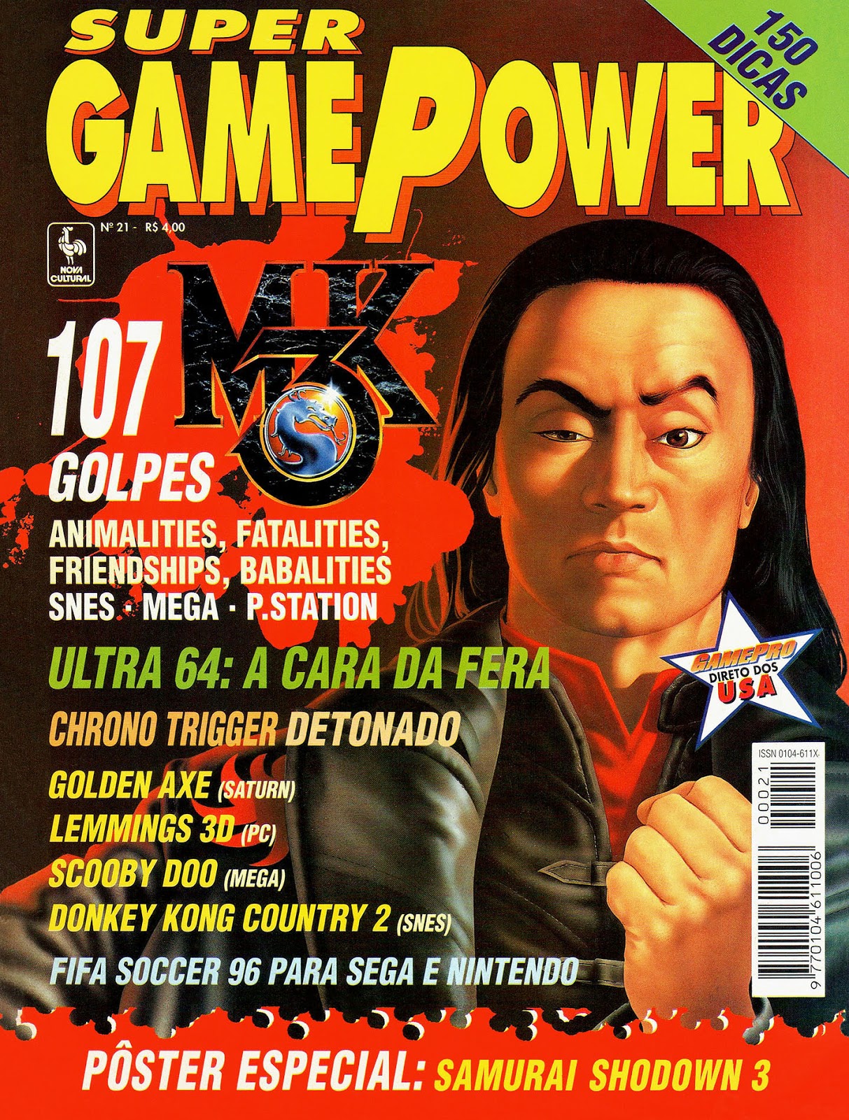 Revista Super Game Power Nº 52 Detonado Rockman & Forte